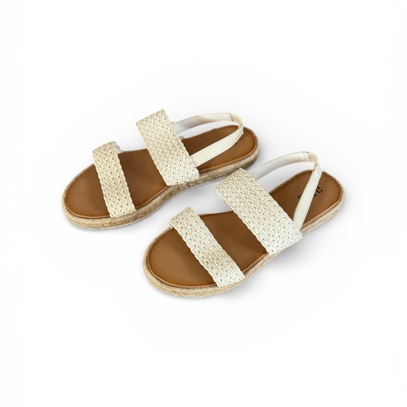 a.n.a Women's Cream Crochet Top Sandals - Picture 2 of 4